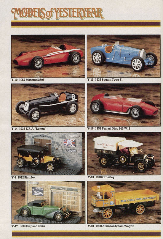 Matchbox catalogue 1987