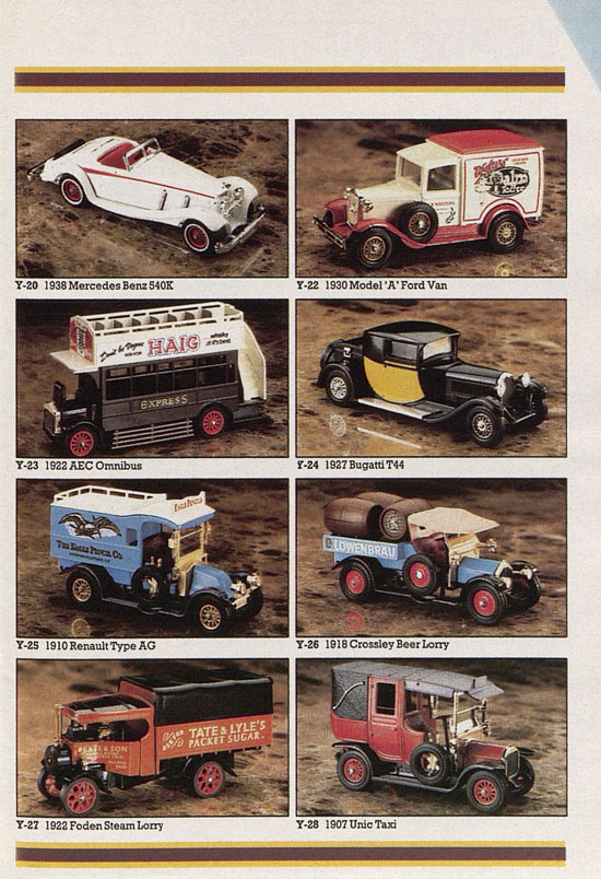 Matchbox catalogue 1987