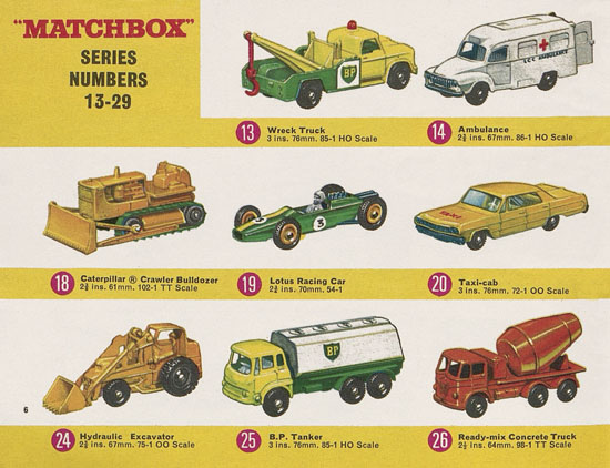 Matchbox Collectors Guide International 1966