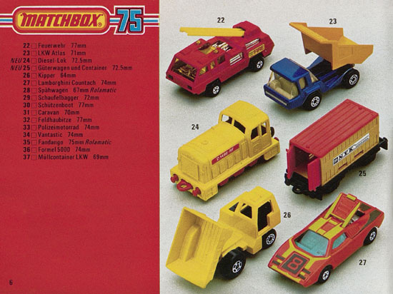 Matchbox Katalog 1979-1980