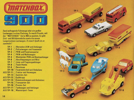 Matchbox Katalog 1979-1980