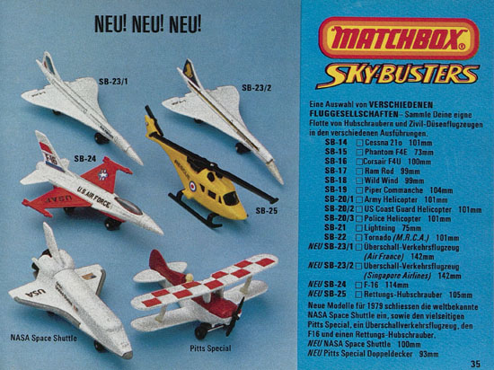 Matchbox Katalog 1979-1980