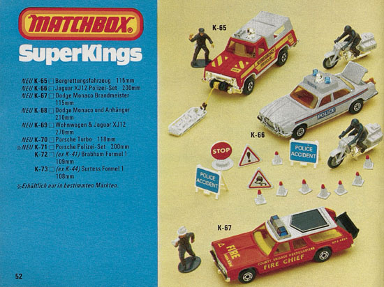 Matchbox Katalog 1979-1980