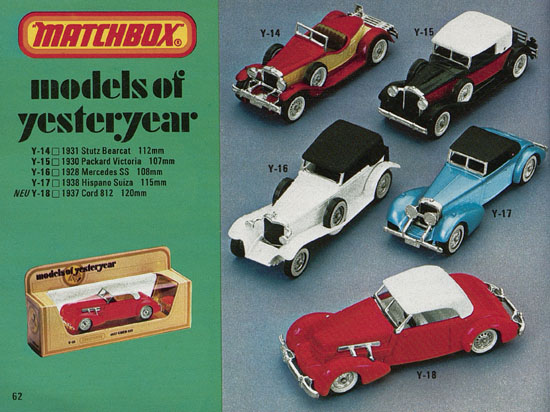 Matchbox Katalog 1979-1980