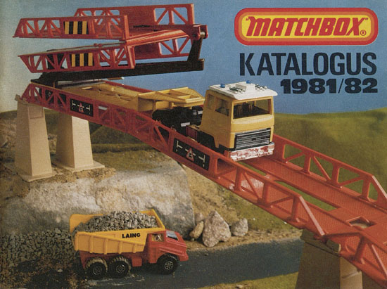 Matchbox Katalogus 1981-1982