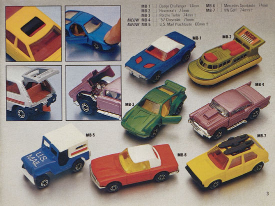 Matchbox Katalogus 1981-1982