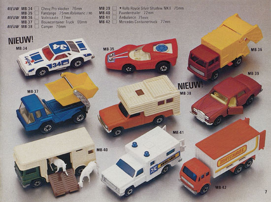 Matchbox Katalogus 1981-1982