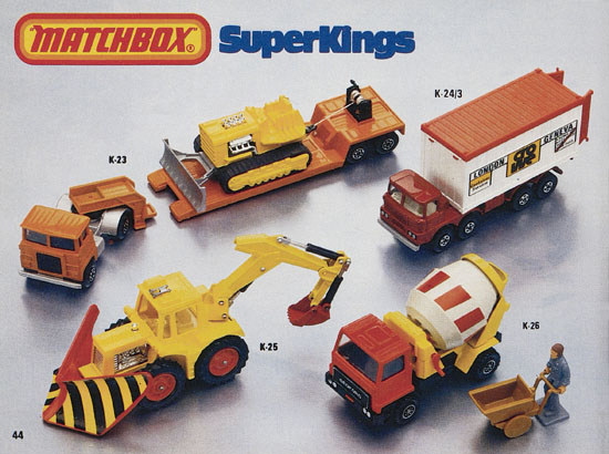 Matchbox Katalogus 1981-1982