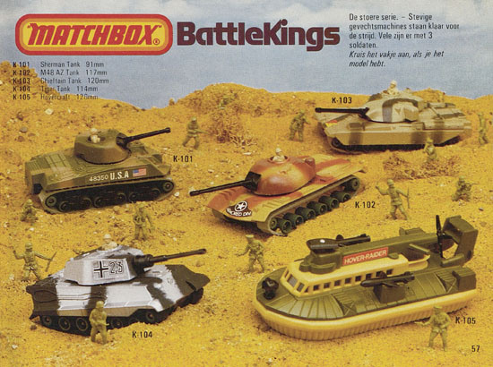 Matchbox Katalogus 1981-1982