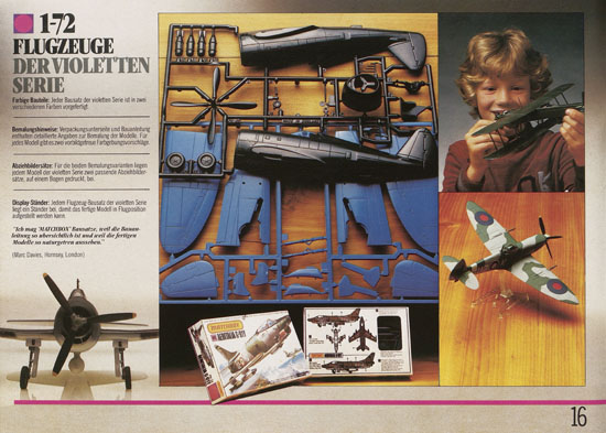 Matchbox Kits Katalog 1982-1983