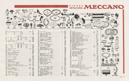 Meccano Les Meilleurs Jouets 1935-1936