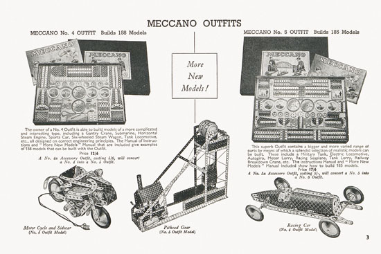 Meccano Katalog 1939-1940