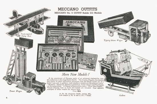 Meccano Katalog 1939-1940