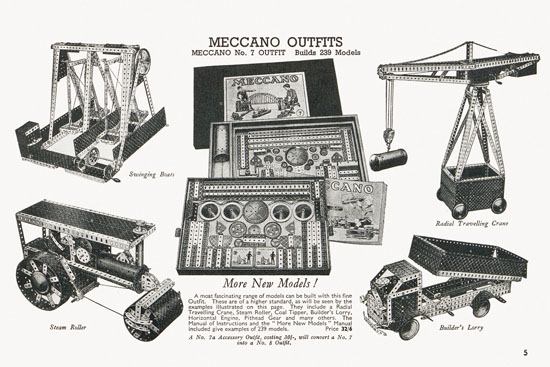 Meccano Katalog 1939-1940