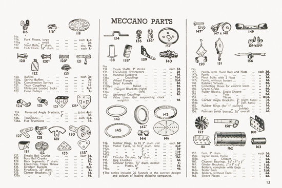 Meccano Katalog 1939-1940