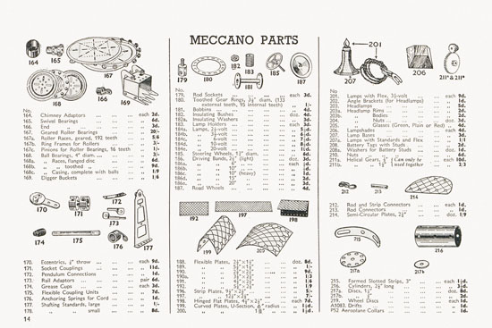 Meccano Katalog 1939-1940