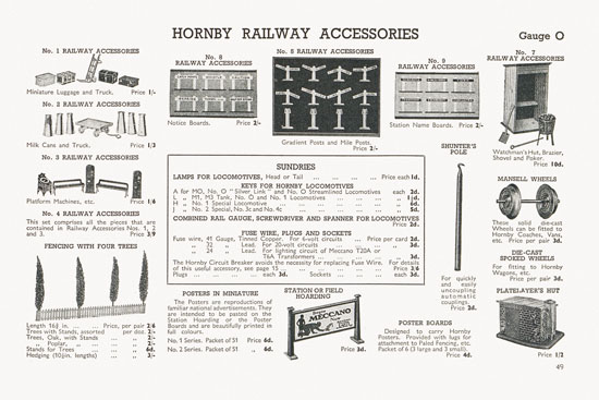 Meccano Katalog 1939-1940