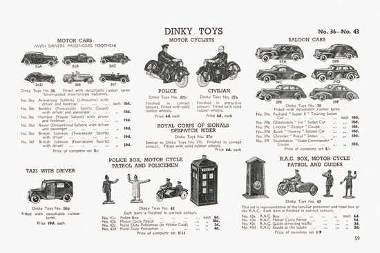 Meccano Katalog 1939-1940