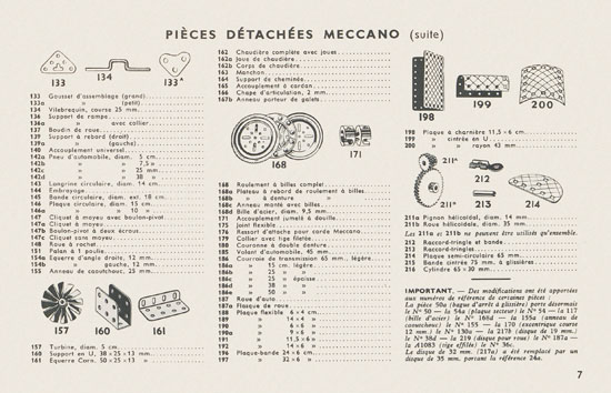 Meccano Katalog 1954