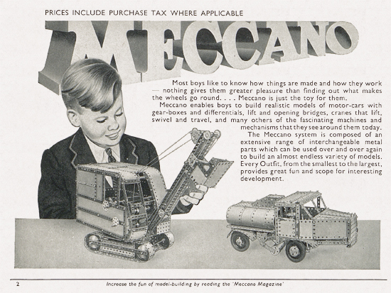 Meccano Katalog 1955