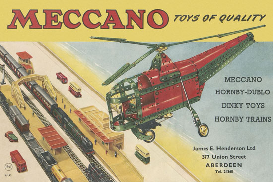 Meccano Katalog 1956