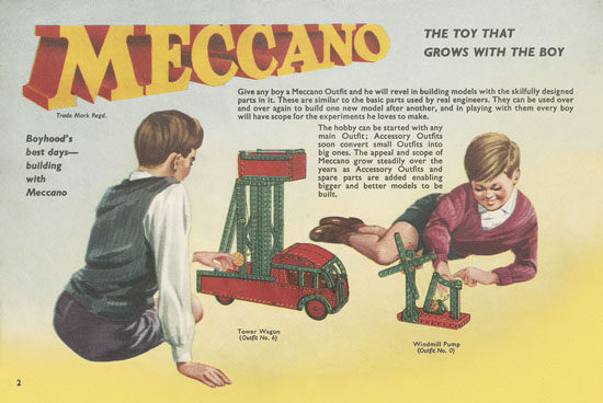 Meccano Katalog 1956