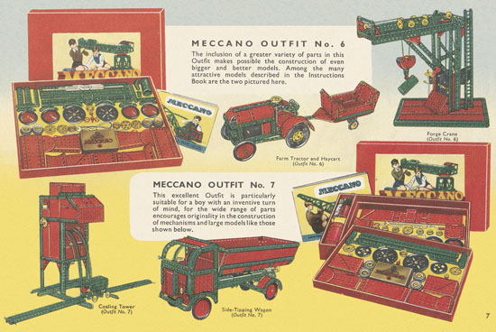 Meccano Katalog 1956