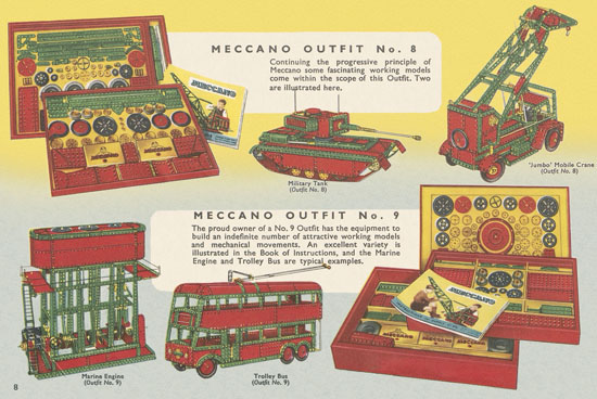 Meccano Katalog 1956