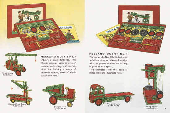 Seite 5 Meccano Katalog 1957