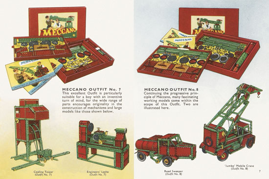 Seite 7 Meccano Katalog 1957