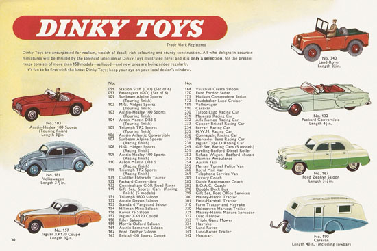 Seite 30 Meccano Katalog 1957