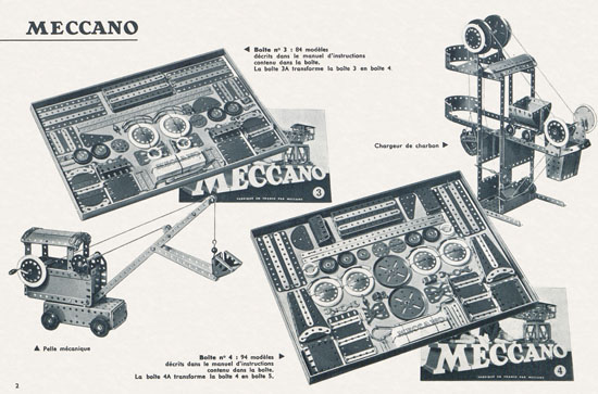 Meccano Katalog 1957 français