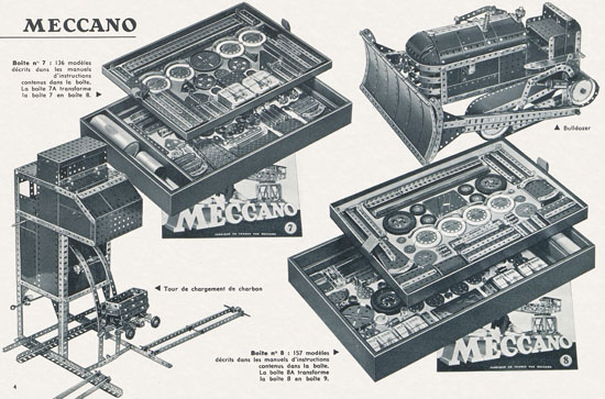 Meccano Katalog 1957 français