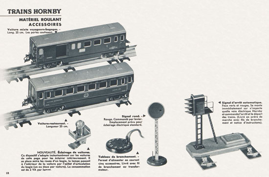 Meccano Katalog 1957 français