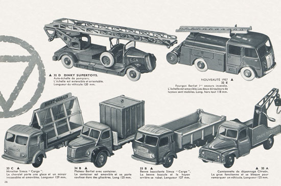 Meccano Katalog 1957 français