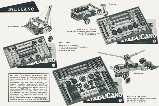 Meccano Katalog 1958