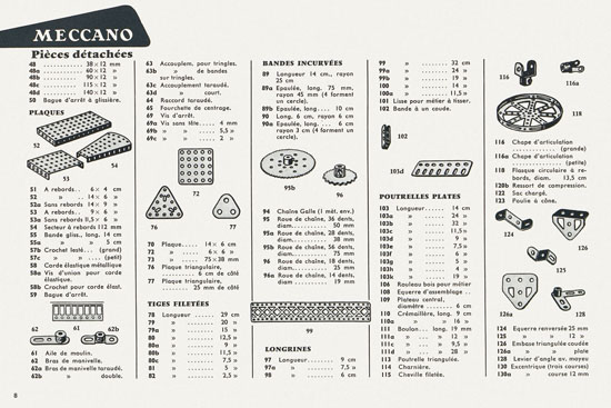 Meccano Katalog 1958