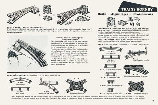 Meccano Katalog 1958