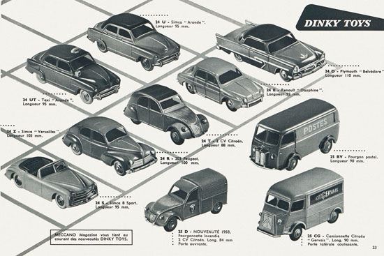 Meccano Katalog 1958