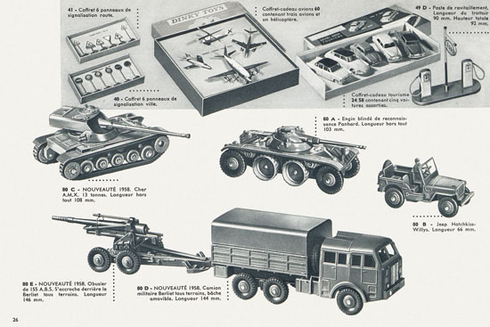 Meccano Katalog 1958