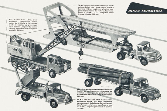 Meccano Katalog 1958