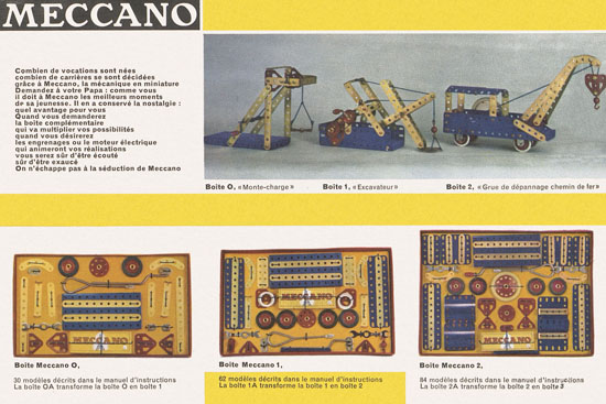 Meccano Katalog 1959 français