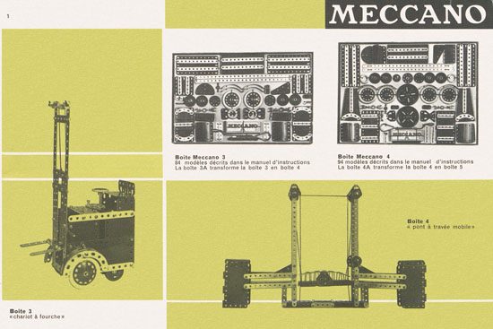 Meccano Katalog 1959 français