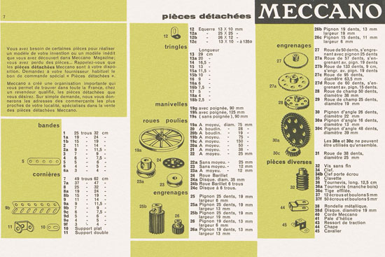 Meccano Katalog 1959 français