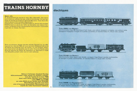 Meccano Katalog 1960