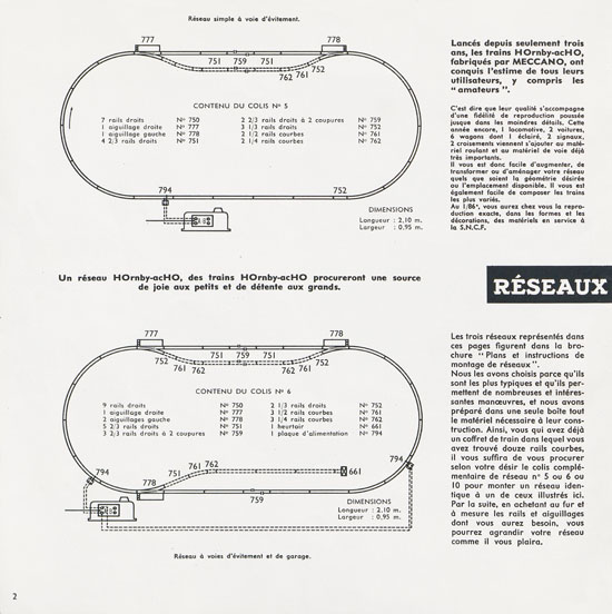 Meccano Katalog 1962-1963