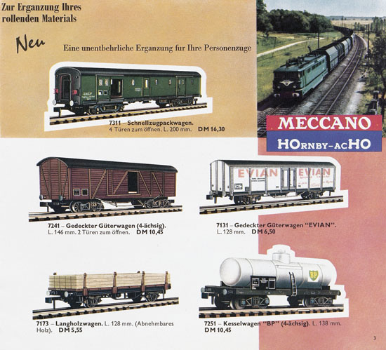 Meccano-Hornby Katalog 1963