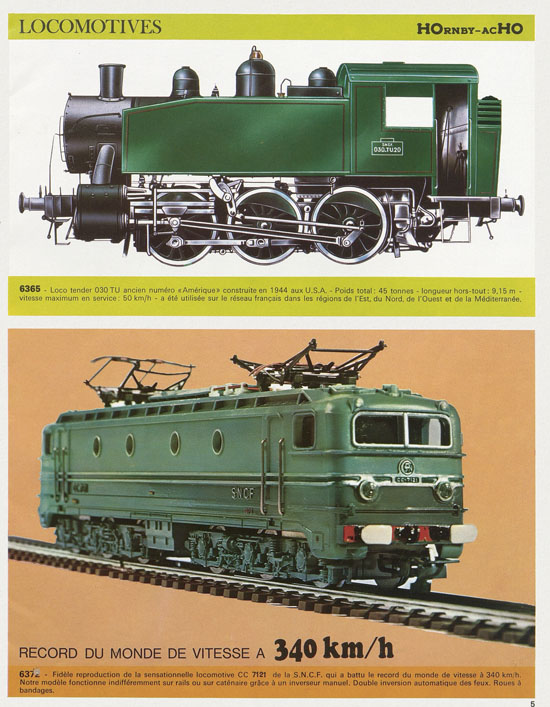 Meccano Hornby-AcH0 Katalog 1969