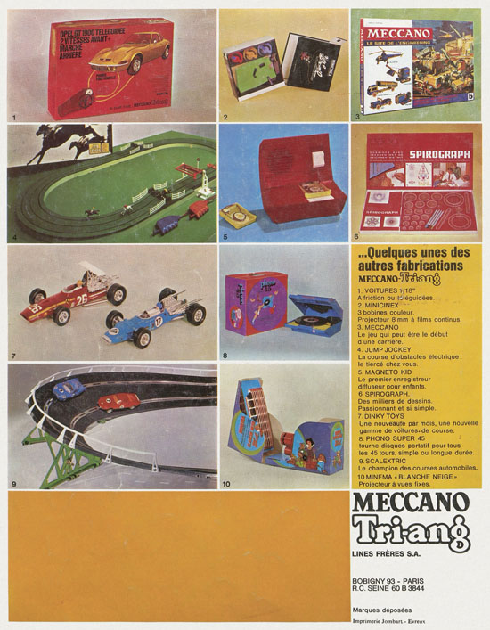 Meccano Hornby-AcH0 Katalog 1969