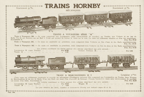 Meccano Trains Hornby 1931-1932